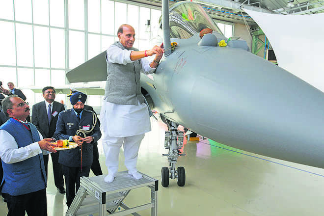 Difference in the photographs of a similar event speaks in millions.

In Brazil 🇧🇷, politicians inaugurate their new plane by pouring beer.

In Bharat 🇮🇳, we inaugurate with sacred Shlokas, by breaking coconut etc.