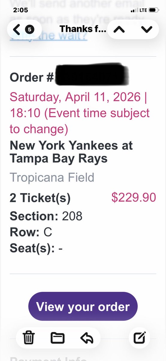 Lutz813's tweet photo. But that isn’t even the worst issue with @StubHub After the purchase of 12 total seats in the SAME section and the receipts to prove it… https://t.co/F70kQLRrV5