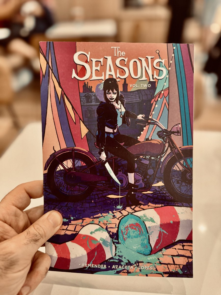 JasonRagosta's tweet photo. #TodaysReading #TheSeasons vol2 by #rickremender #paulazaceta #matheuslopes https://t.co/ilScTxAo1o