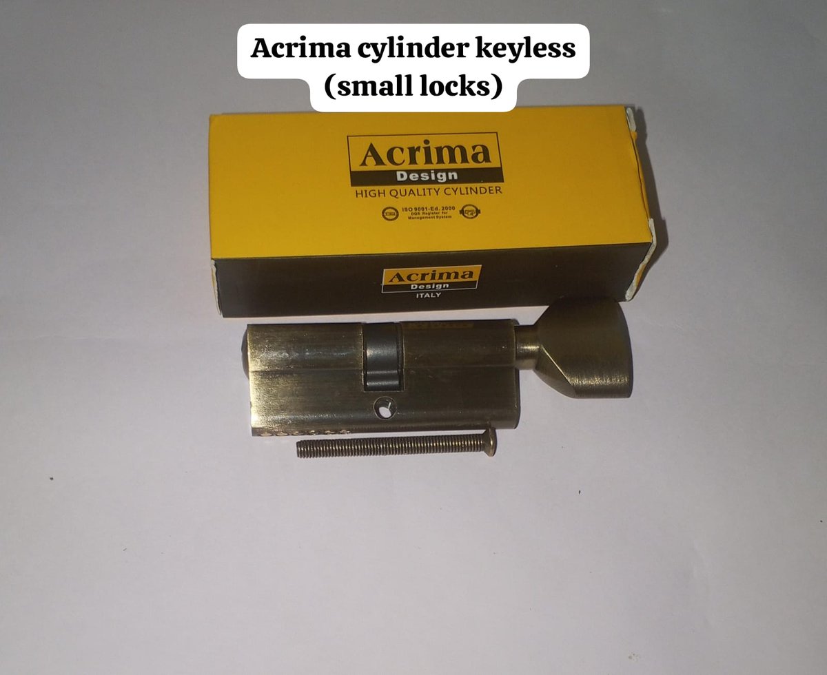 nairokeytech's tweet photo. 🔐✨ Small size, big security!
Introducing the Acrima Cylinder Keyless Lock – compact, strong, and built for everyday protection 💪
✔ Smooth keyless operation
✔ Durable &amp; reliable
✔ Perfect for homes &amp; offices
Secure your space the smart way 🔥
#Acrima #KeylessLock #SmartSecur https://t.co/G6BxUDlNPx