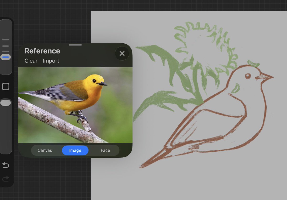 prothonotary warbler for the spring sticker? 😏