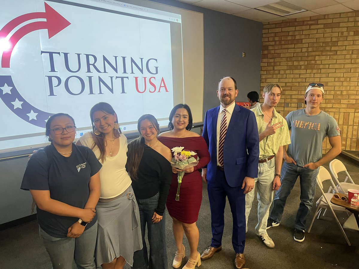 turningpointFLC's tweet photo. TPUSA had an awesome event last week!!!

Thank you @MorrellMDmph for sharing your wisdom on the harmful effects of gender affirming on minors!!! 

And Zen’s personal story had us in tears😭😭

THANK YOU THANK YOUUU 🔥🔥 https://t.co/cPdKK9B2kl
