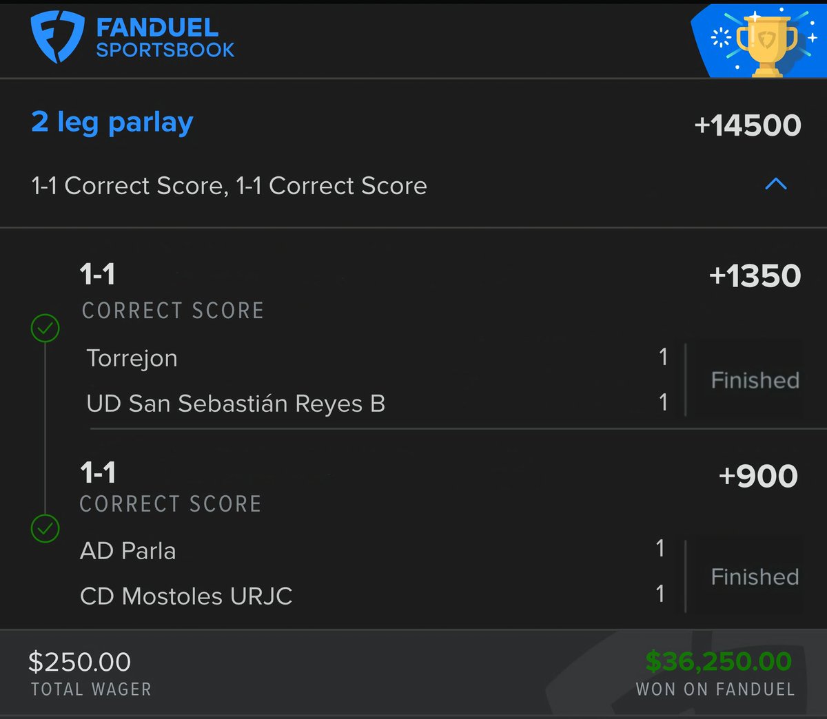 Parlay_Sniper_'s tweet photo. BAAANNNGGGG✅✅✅✅✅✅

$250 —-> $36,250 CASHED WITH THE X FAMILY 🤑🤑

$1000 to 5 RANDOM COMMENTS+ LIKEs

GET TONIGHT’S VIP PLAY HERE: https://t.co/dQmqNwTKeW https://t.co/QZLIgDswyx