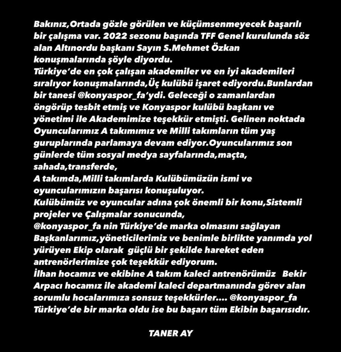 taneray42's tweet photo. Geriye dönük gözle görülen,
küçümsenmeyecek 
Ekip çalışması ve Emek var.
Oyuncularımız son günlerde tüm sosyal medya sayfalarında,maçta,
sahada,transferde,
A takımda,Milli takımlarda Kulübümüzün ismi ve oyuncularımızın başarısı konuşuluyor
Kulübümüz ve oyuncular adına çok önemli. https://t.co/jbYwRaxEWt