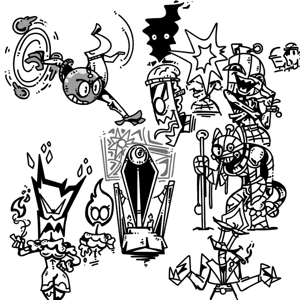 DotJP1g's tweet photo. #digital #sketch #doodle #objecthead #objectheads
Очередные каракули с рандомными персонажами. https://t.co/1JyaU9EgDG