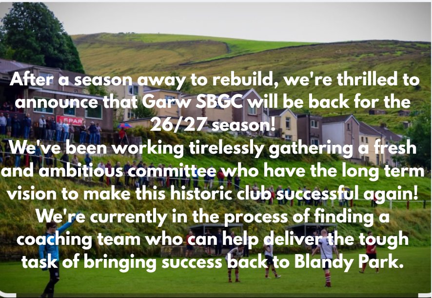Garw SBGC tweet media