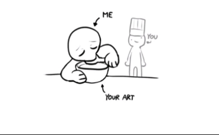 😋bald Baku the art eater😋 tweet media