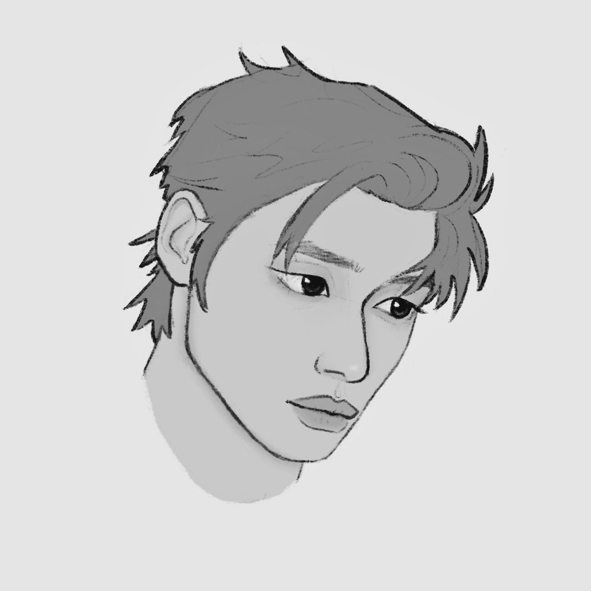 dejavuk4i's tweet photo. quick messy yeonjun sketch from the hunger concept pics :) 
#yeonjun #연준 #txt #tomorrow_x_together https://t.co/jJ8RkFnjUc