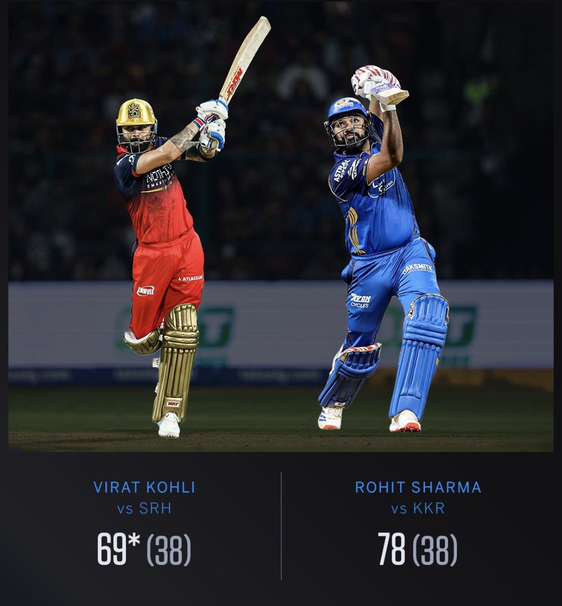 RoKo! 2 legend!bin one frame 🖼️ 

#RCBVSRH
#MIVKKR 
#IPL2026