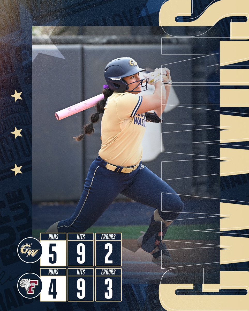 GW Softball tweet media