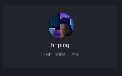UtkDev's tweet photo. Just wrapped up an awesome CTF! Secured 40th rank out of 290 teams 🔥 Great competition, solid learning, and a really fun experience! https://t.co/1BqNa1BckH