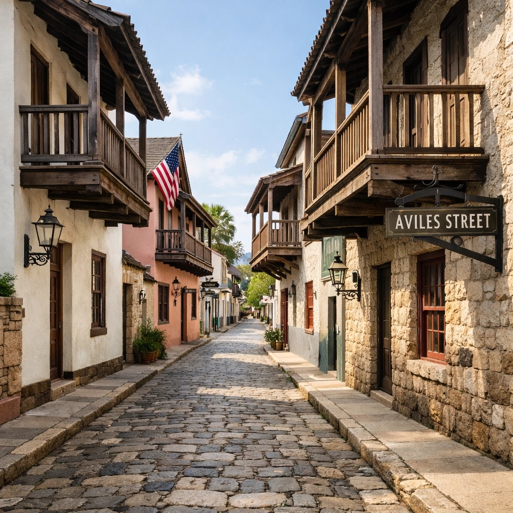 tourtourv's tweet image. Walking down Aviles Street is sooo like a storybook!! 📖 Explore history on the oldest street. Our guides share hidden tales + yummy plant-based bites on our 3-hour tour! 🏰✨ Food subject to change. #StAugustine #OldestCity #HistoryTour #PlantBased
