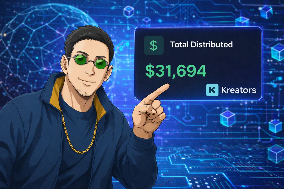 taffacrypto's tweet photo. A KREATORS JÁ COLOCOU MAIS DE $30K NA MÃO DA COMUNIDADE.

E não é promessa.  
É criar conteúdo.  

Enquanto muita gente ainda discute se Web3 vale a pena, tem gente sendo paga para fazer postagens originais e de qualidade.  

Eu estava olhando a interface da @kreators_world e essas informações são publicas a todos.

O primeira passo é muito importante, não deixe para outro dia, comece hoje:

https://t.co/jhPU4NdhVS