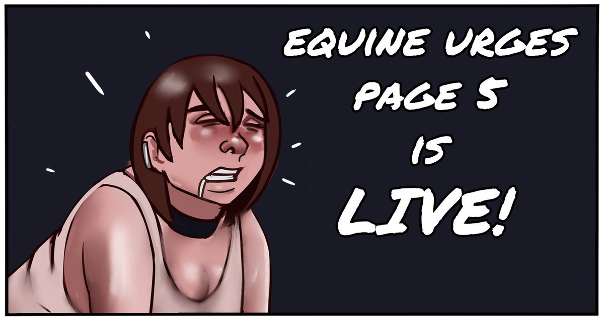 Equine Urges Page 5 is LIVE on Patreon AND SubscribeStar! 

Featuring both male and female to horse transformations, in gritty and coloured detail! 

patreon.com/posts/equine-u…

subscribestar.adult/posts/2418580

#transfur