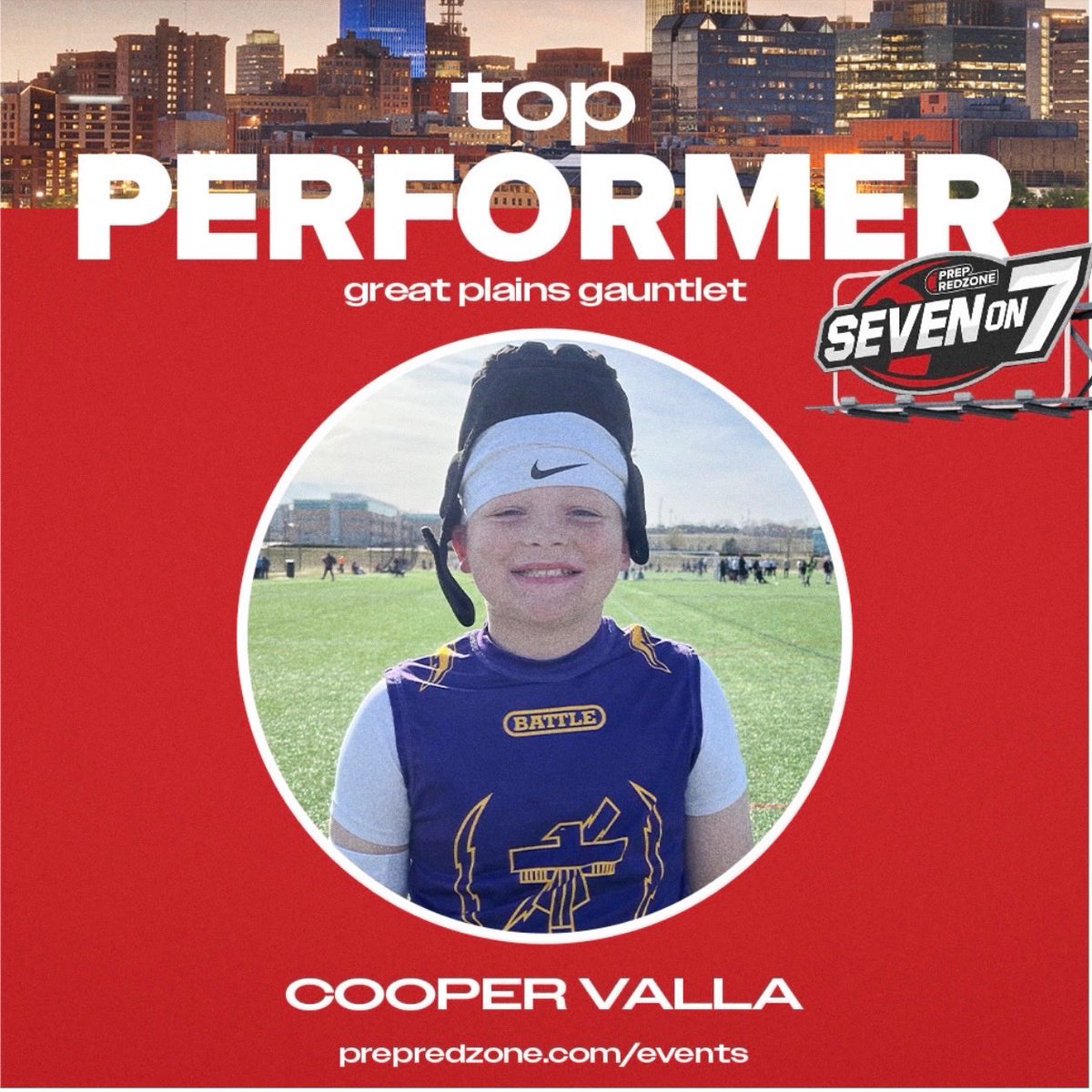 cooper_valla's tweet photo. Achievements like this are built by the entire team. Thank you @PrepRedzone #qbcoop #tbirdelite https://t.co/lDtInG1tCj