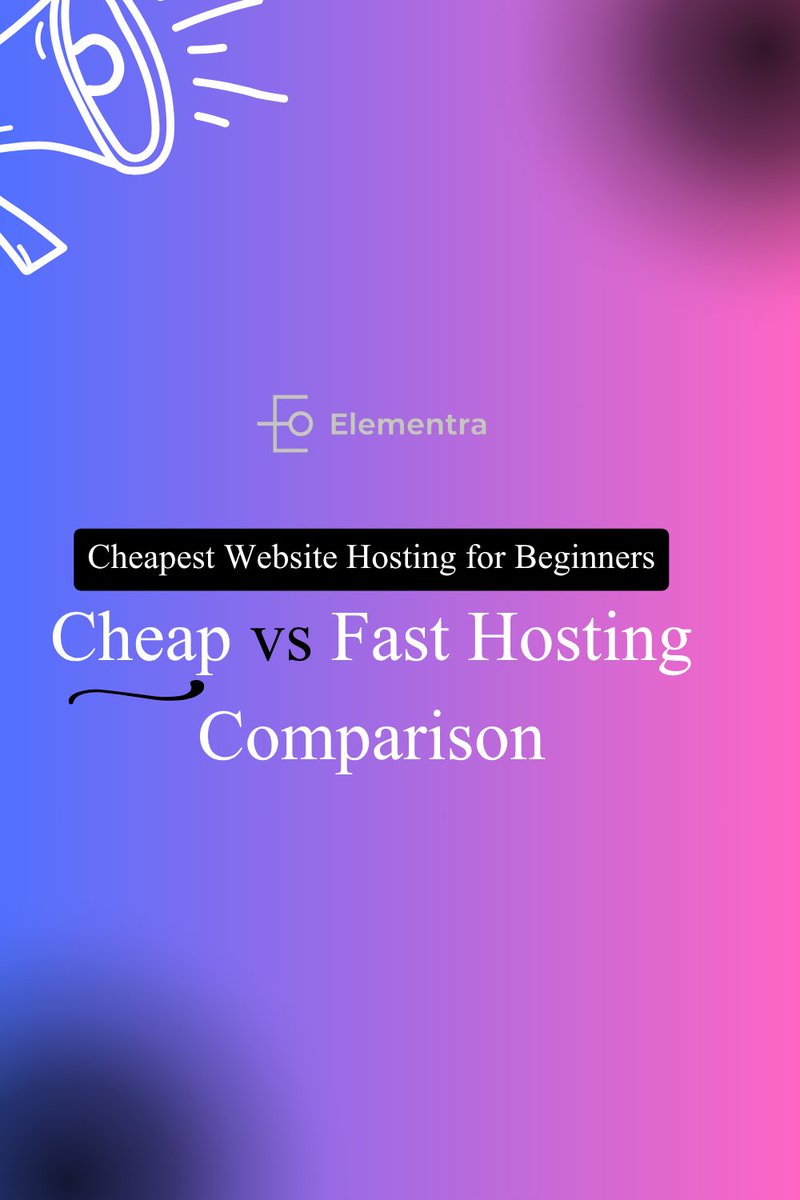 Most beginners think “cheap hosting = slow website” ❌

That’s not true anymore.

Speed > Price (always)

👉 Read full guide here: 
elemeentra.com/cheapest-websi…

#webhosting #wordpress #startup
