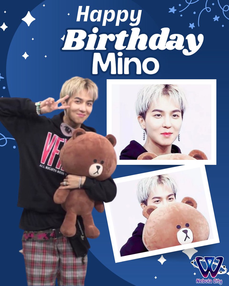WINNebulaCity's tweet photo. 🐻💙› 𝗛𝗔𝗣𝗣𝗬 𝗕𝗜𝗥𝗧𝗛𝗗𝗔𝗬 𝗠𝗜𝗡𝗢! ✦
Seguiremos caminando contigo en cada paso, apoyándote siempre.
Eres único, Mino. Nunca lo olvides. 
Te extrañamos demasiado, te queremos hasta el infinito ✨

#HappyMINODay
@official_mino_

#WINNER #위너 #SONGMINO #송민호 #SONGMINHO https://t.co/sXNbXZOfCP