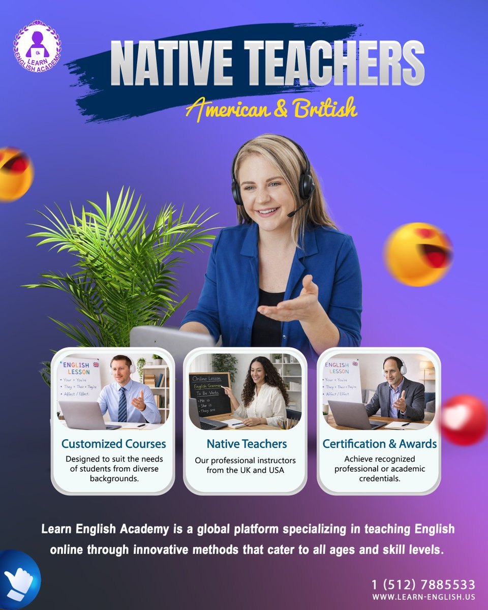 أكاديمية تعلم اللغة الإنجليزية LEA tweet media