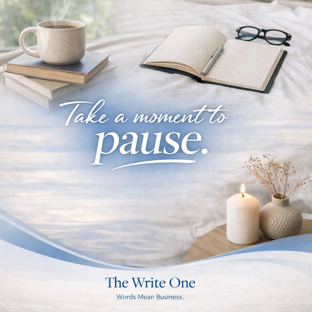 writeonedc's tweet photo. Happy Sunday
Take a moment to pause, reset, and realign your message.
Clarity today creates impact tomorrow.
The Write One
Words Mean Business.

#HappySunday #SundayReset #TheWriteOne #WordsMeanBusiness #Communication #BrandVoice #Storytelling https://t.co/KmyIlbekIB