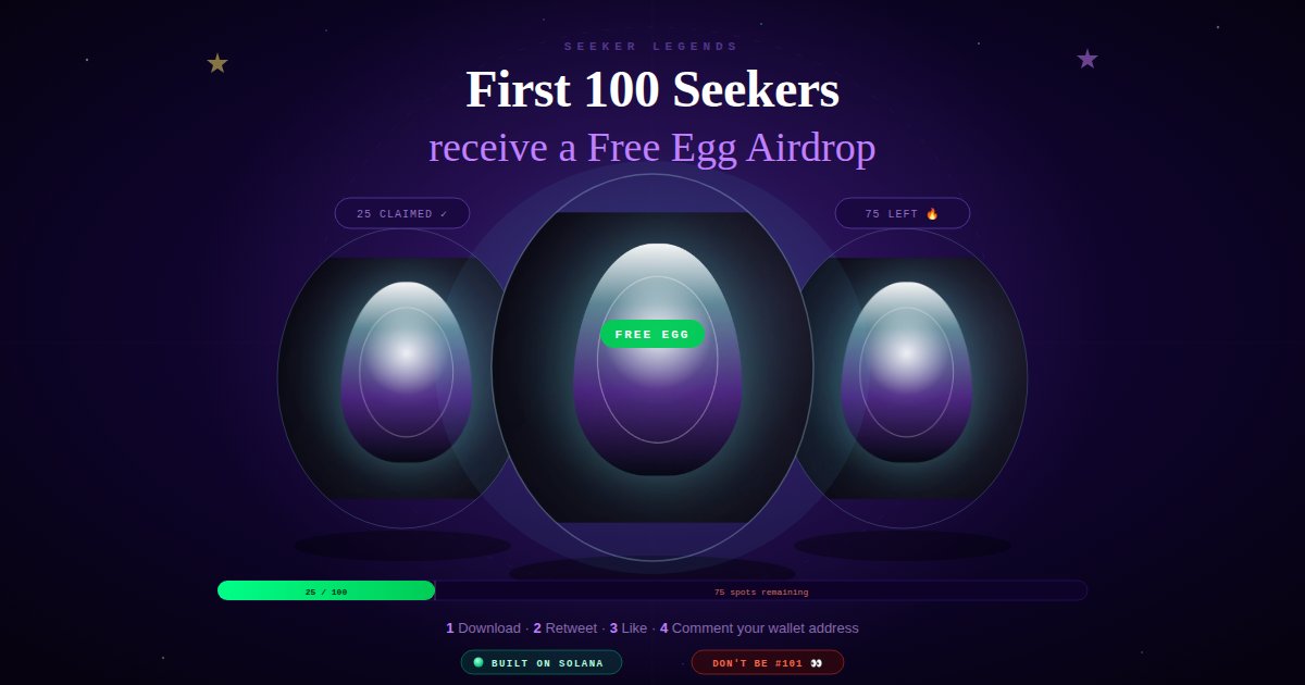 Seeker Legends tweet media