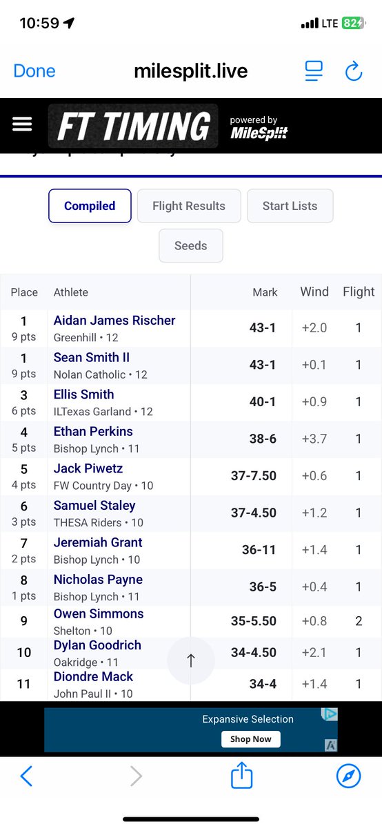 seansmith2026's tweet photo. Had a Great Track meet this weekend with 3 prs

Triple Jump (43’1)🥇
Long Jump (20’8)🥉
300mh (42.39)🥉 https://t.co/qLFerHIRh4
