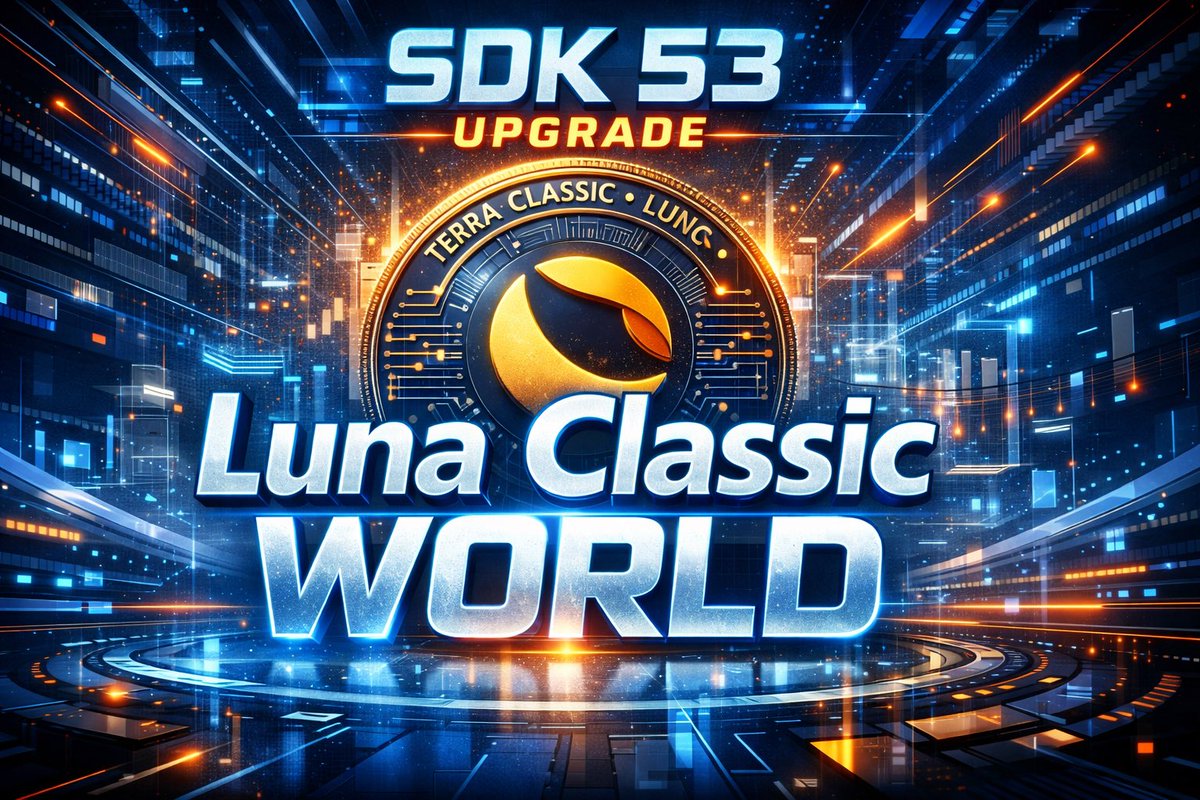 LunaClassWorld's tweet image. Major chain upgrade incoming 🚀

Cosmos SDK 0.53 goes live this week:

✔️ More security &amp;amp; stability
✔️ Faster upgrades &amp;amp; better dev tools
✔️ IBC improvements (Eureka ready)
✔️ Cleaner, more efficient codebase
✔️ Foundation for future utility &amp;amp; staking

#LUNCcommunity
#USTC #LCW