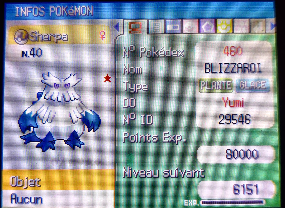 [🌟481] BLIZZAROI SHINY ❄️😎
C'est incroyable... seulement 693 rencontres au Mont-Couronné, sur ma version Diamant, et cette grosse bête brille le jour de mon annif 🎁
Je cherche Blizzi, je tombe sur son évolution, j'aime.
⏯️ Vidéo de la capture épique ⤵️
youtu.be/NGoF2Y0zblc?is…