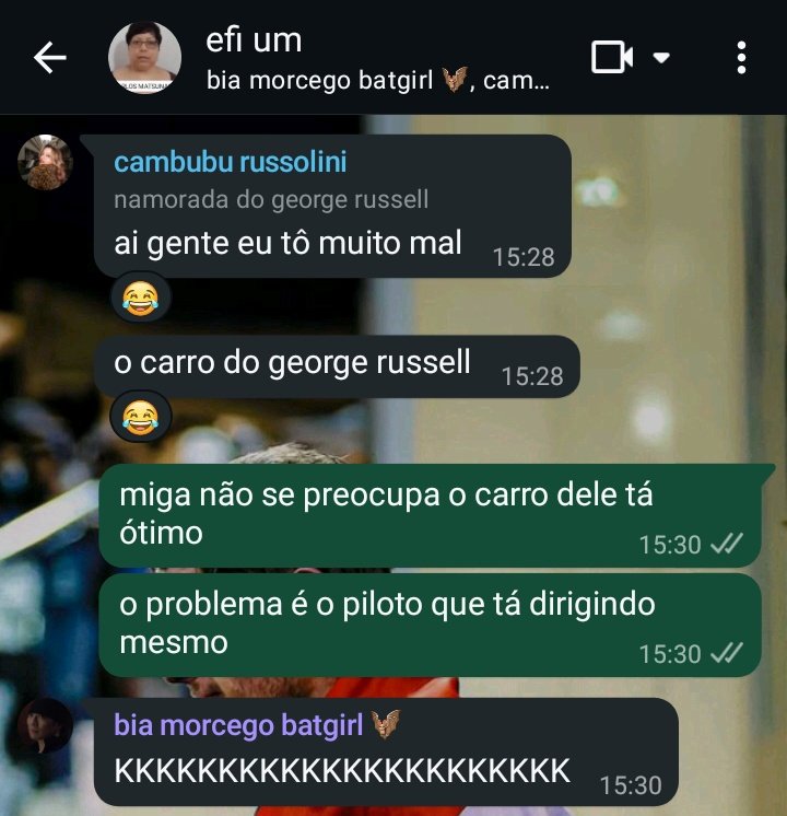 um passatempo: gongar o russell no efi um