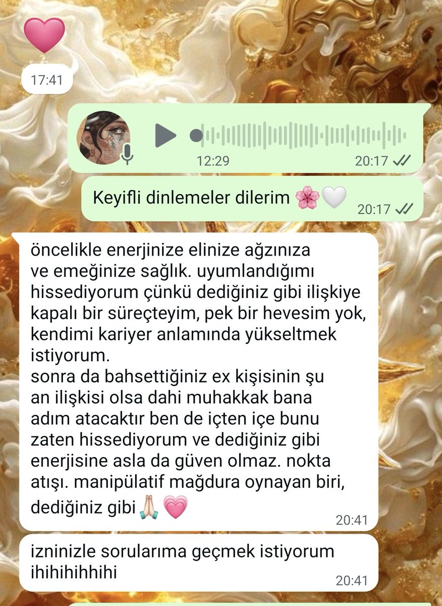 Müzeyyen☀️(Tarot danışmanlığı) tweet media