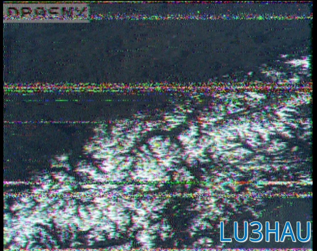 LU3HAU's tweet photo. Revisando la grabación de ayer pude rescatar una captura de pantalla y logre reconstruir la imagen bajada, fue tomada en Órbita sobre los Alpes.
SAT: SONATE-2
Fx: 145.880mhz
Modo: Martin 1
18:42Z 28/03/2026
#SSTV #SONATE2 #MARTIN1 #Moxon #VHF https://t.co/bMPiSygBHl