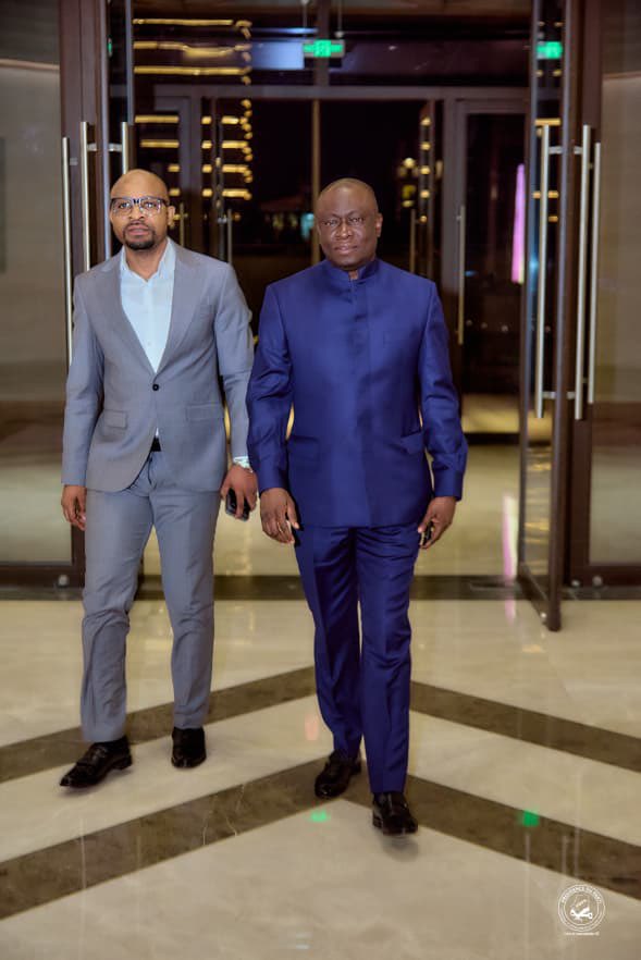 J’ai eu l’honneur d’accompagner l’honorable Secrétaire général  et President ai de l’UDOS lors de sa rencontre avec l’Ambassadeur de la Chine en RDC, tenue au sein de l’Ambassade de Chine. »