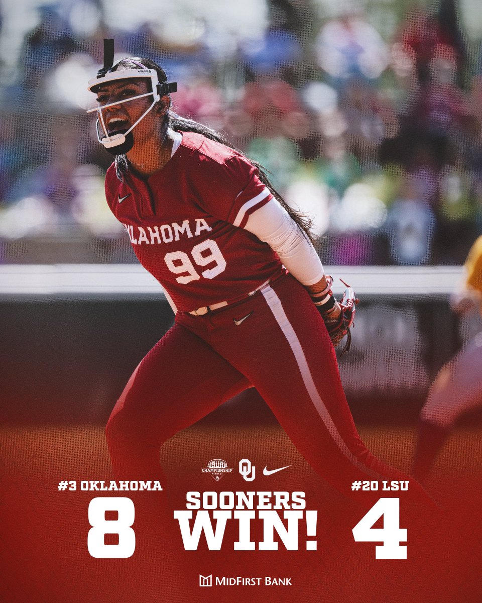 Oklahoma Softball tweet media