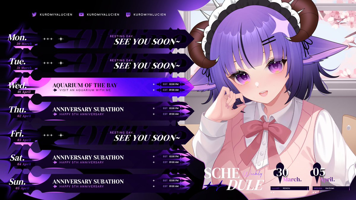 Kuromiya Lucien tweet media