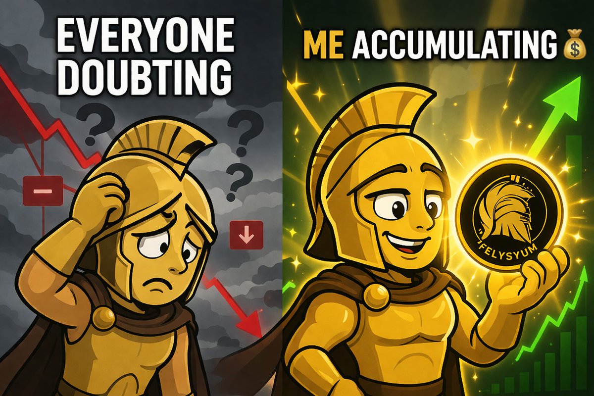 CamonAzah's tweet photo. doubt vs action 👀 @felysyum
#FELYSYUM #CryptoMemeAi https://t.co/kxUNxkCN0j