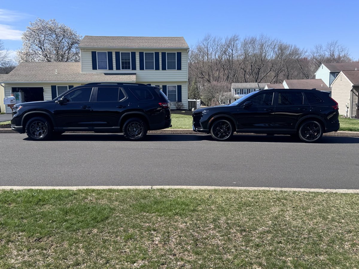 2025 Pilot Trailsport &amp; 2026 CRV Sport Touring Hybrid. #Honda