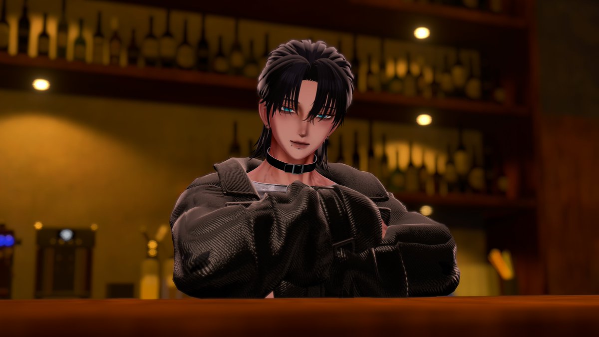 初めて来たけど、すごくいいカフェバーだな✨……店長とちゃそうは寝てるけど💤