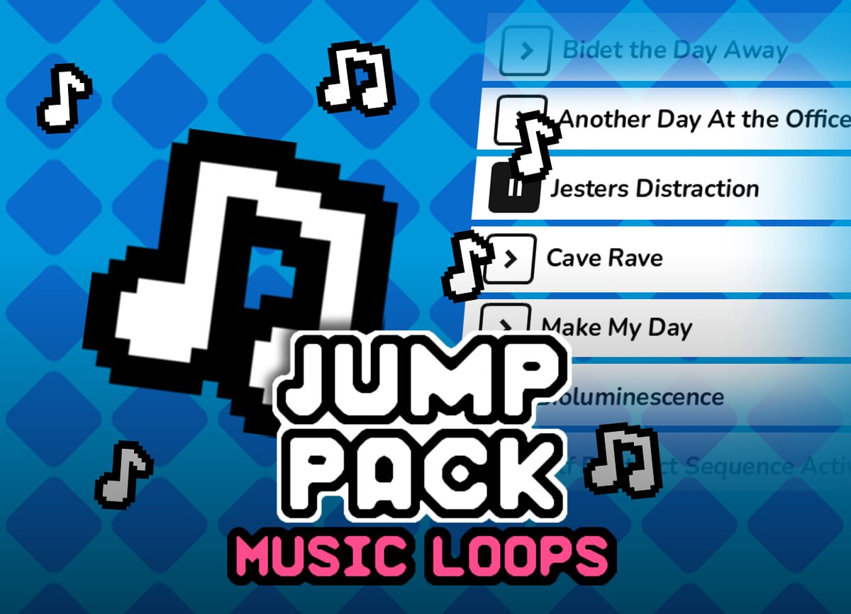 🎶🎵 It’s finally here! Free music loops asset pack is live! 

 I hope you all like it as much as I doooo ✨
#gamedev #assetpack #indiedev