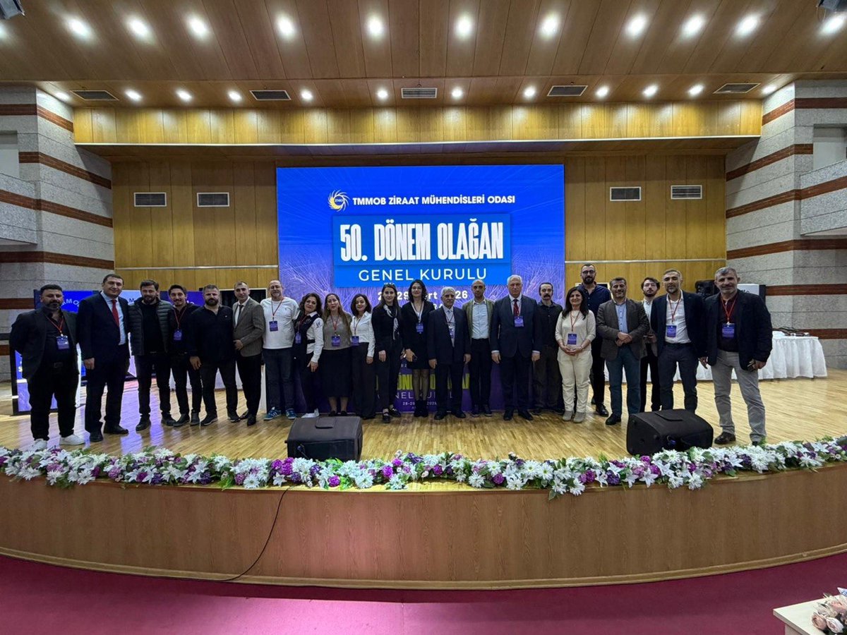 #TMMOB Ziraat Mühendisleri Odası 50. Dönem Olağan Genel Kurulu’na katılım sağladım.

Bir ziraat mühendisi ve çiftçi olarak; bu buluşmanın yalnızca bir genel kurul değil, ortak mücadeleyi büyüten bir zemin olduğunu bir kez daha gördüm.

Tarım; krizler, ithalat politikaları ve