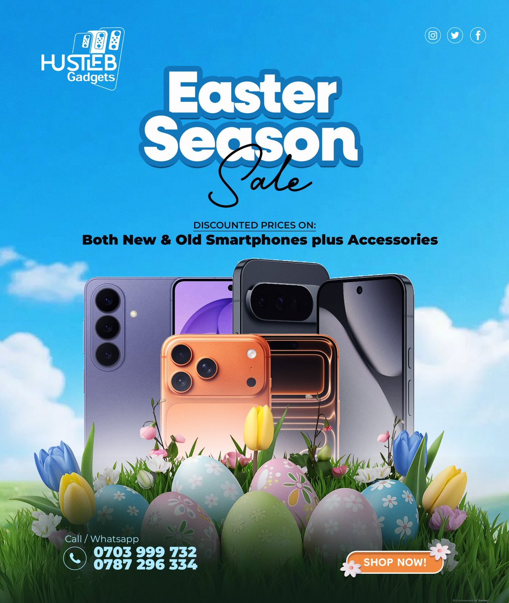 amuosbert's tweet photo. EASTER SALES OFFERS……

Lets connect https://t.co/tZ3z4rZfp7