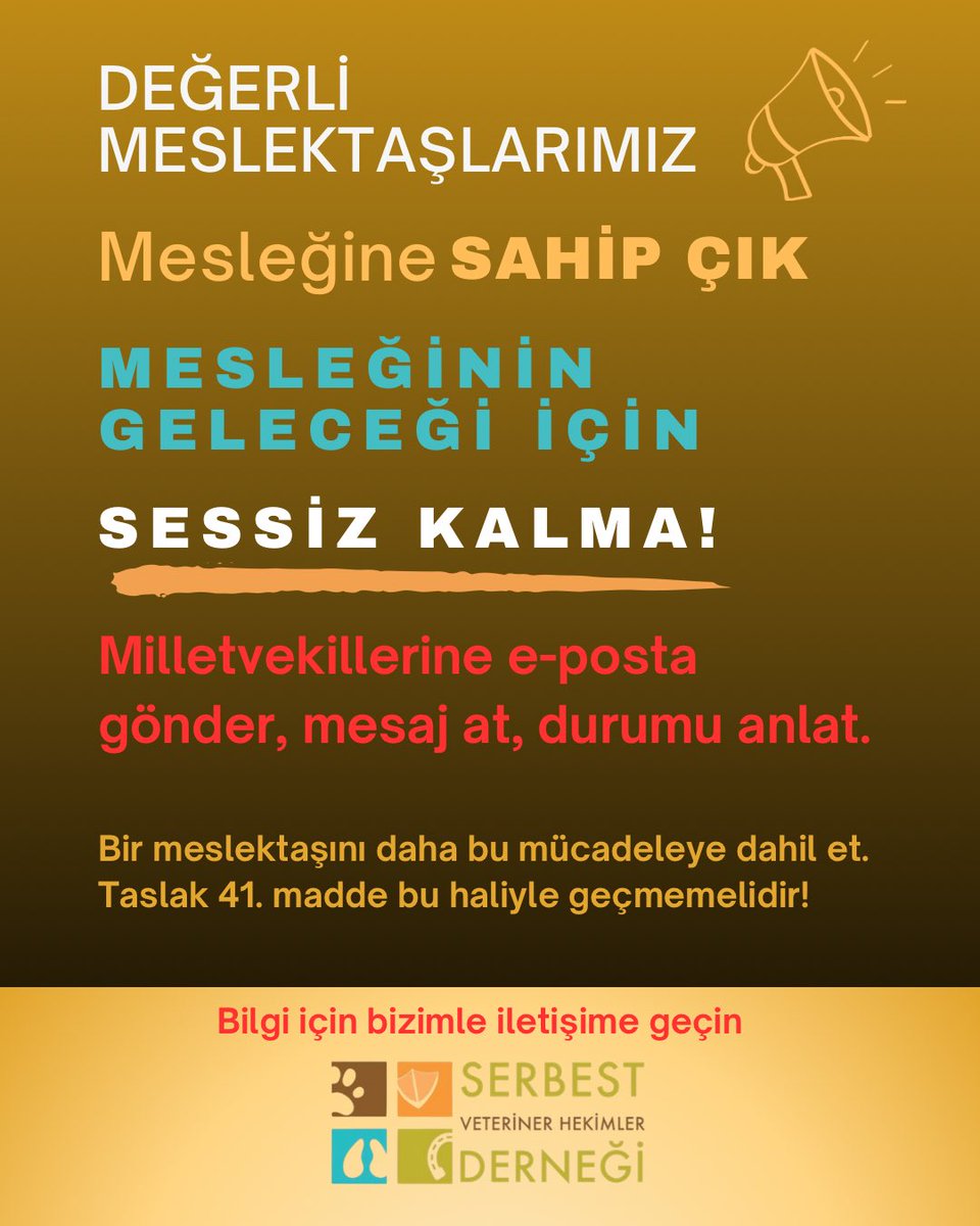 Serbest Veteriner Hekimler Derneği tweet media