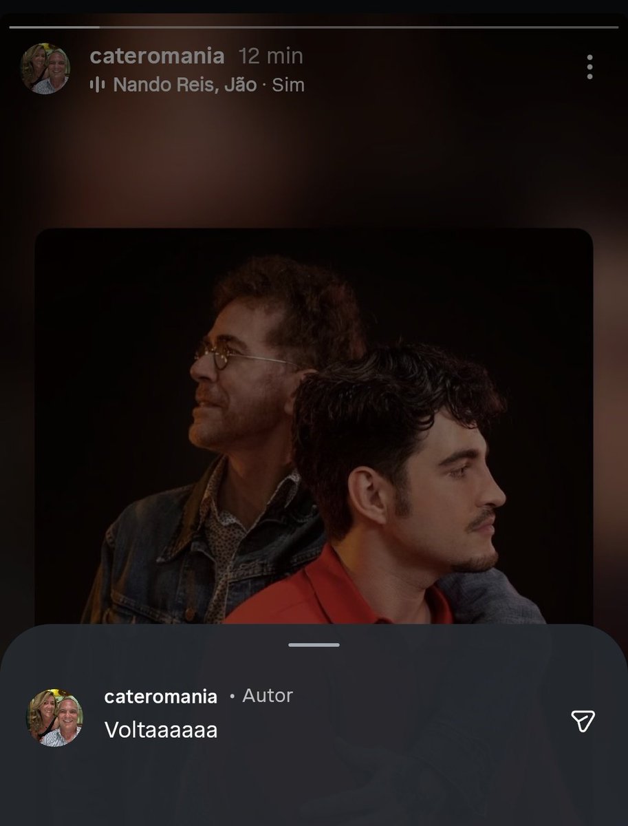 se até a mãe dele ta com saudade imagina a gente 😞