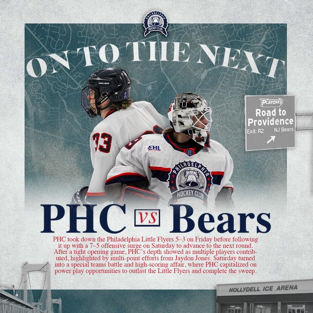 Philadelphia Hockey Club (EHL) tweet media