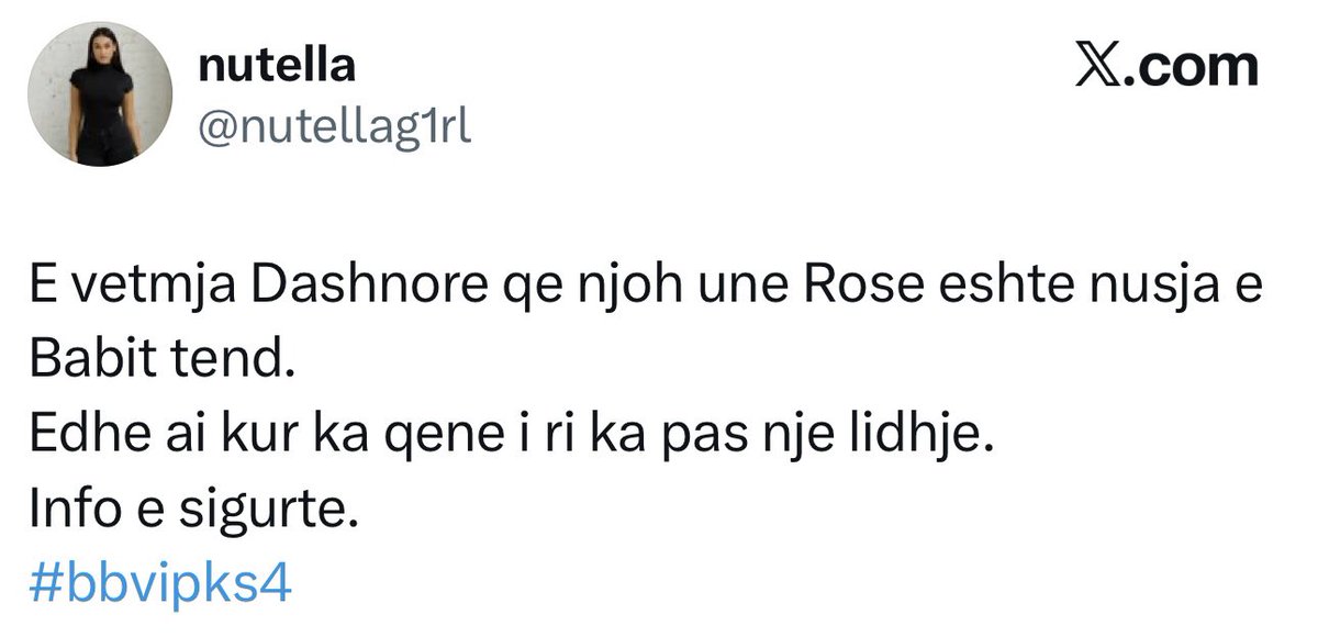 Rose tweet media