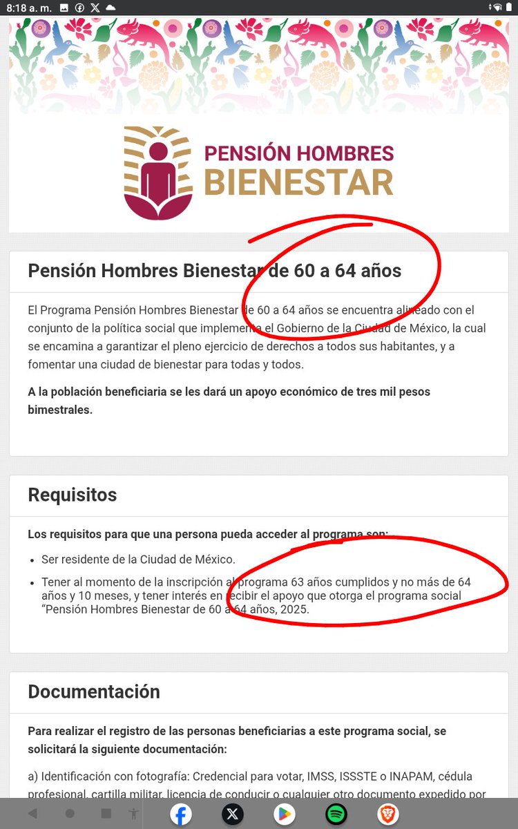 HeribertoFernn9's tweet photo. @bienestarmx Mira @ClaraBrugadaM @SEBIEN_cdmx así se hacen los verdaderos programas sociales, mediante convocatoria y registro EN LÍNEA y para todos. NO SOLAMENTE visitas a casas de personas afines a Morena y restringiendo edades mintiendo. Programa en CDMX según para adultos de 60-64.
Jajaja https://t.co/CVXmxcipFQ