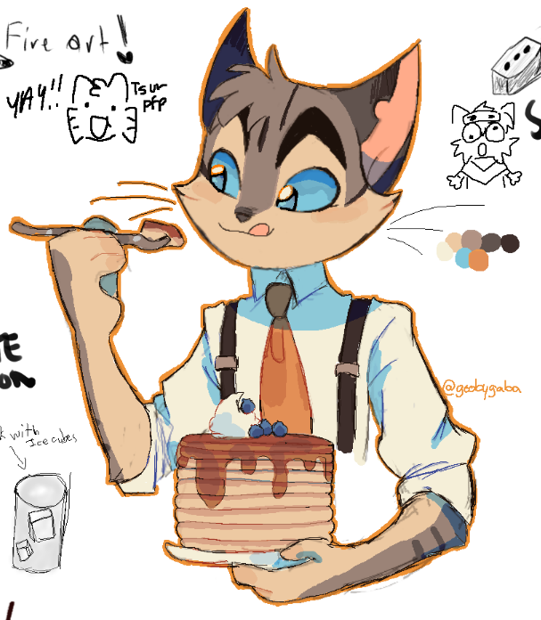 lackadaisy drawpile rocky 

#lackadaisyfanart #lackadaisy

using this as a warmup before commissions heheh later