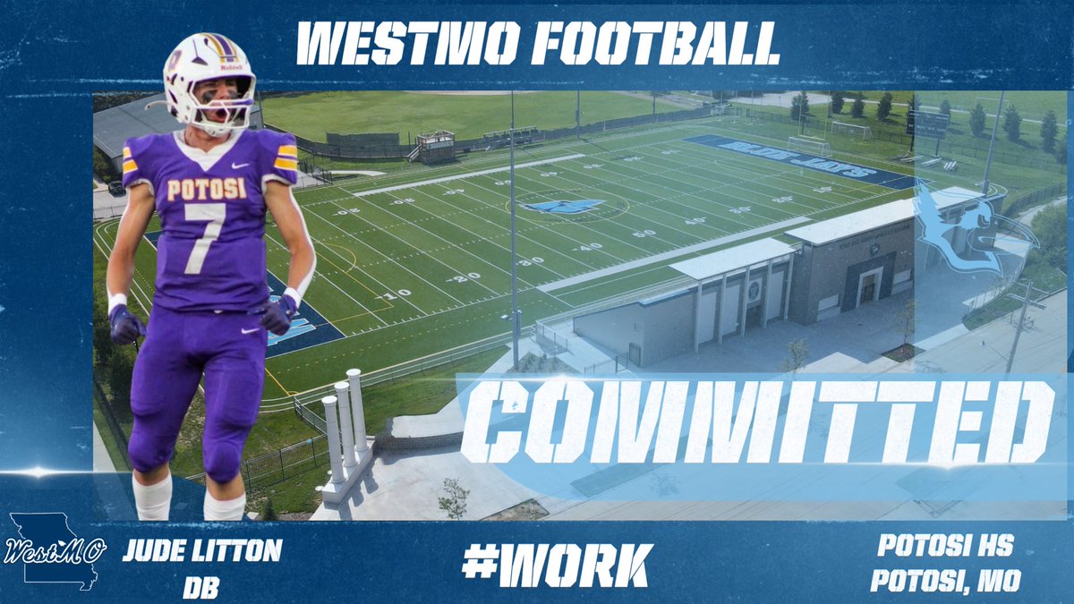 Jude10474714's tweet photo. I’m beyond blessed to announce my commitment to @WESTMOFB #work https://t.co/GCjivWGw4F