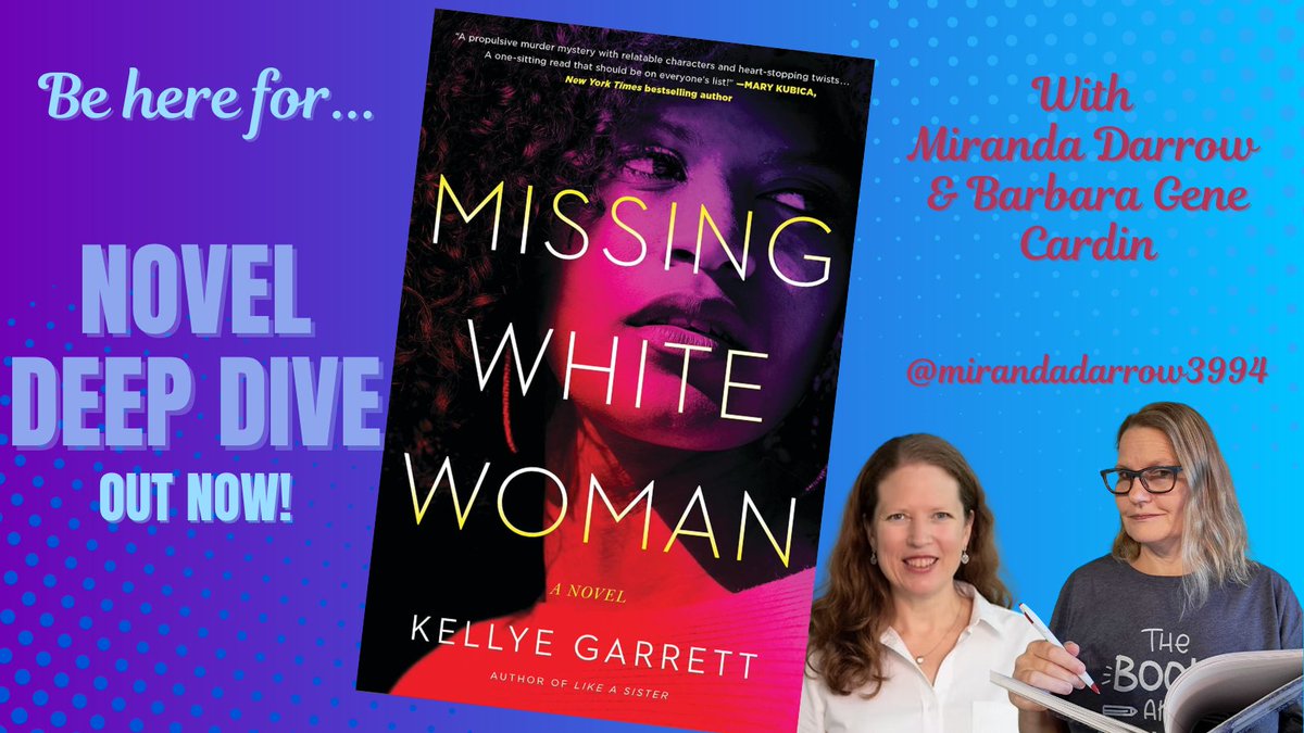 Miranda_Darrow's tweet photo. Check out this months novel deep dive https://t.co/1hOUbtkCVd