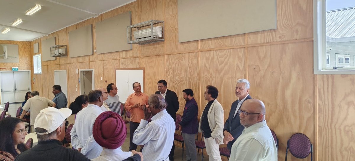 India in Auckland tweet media