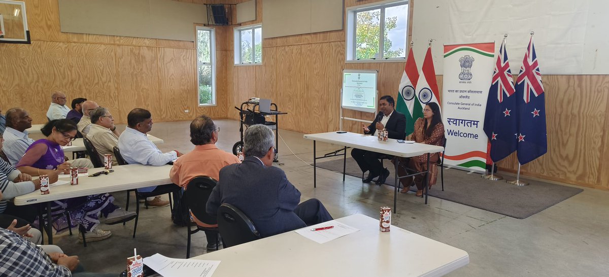 India in Auckland tweet media