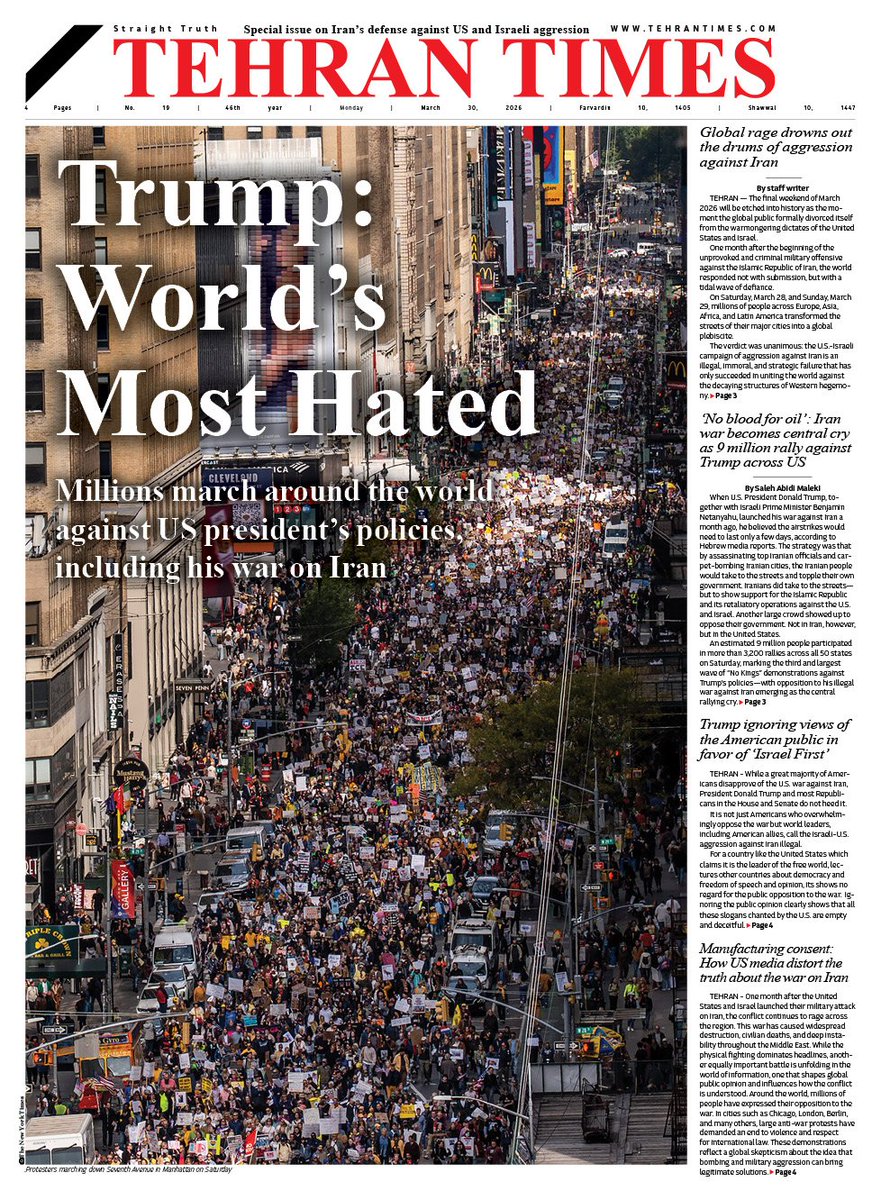 Tehran Times tweet media